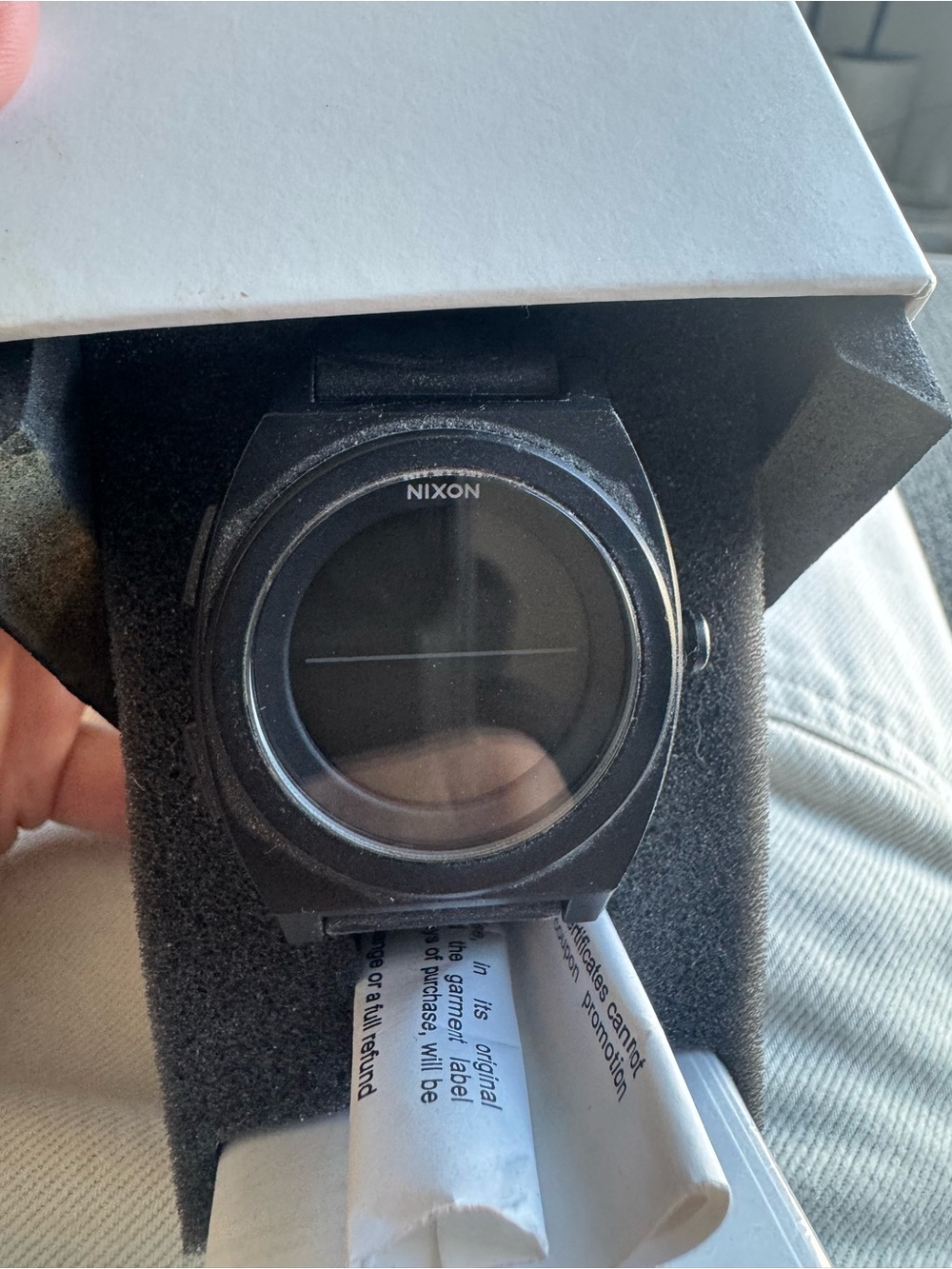 Nixon Black Digital Watch Time Teller Digital